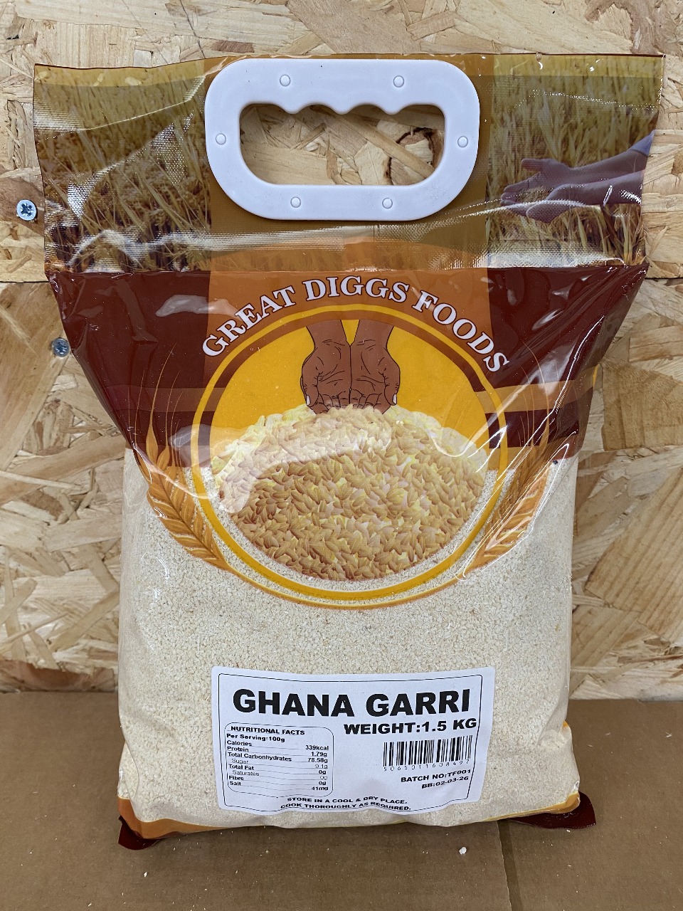 Ghana Garri 1.5kg