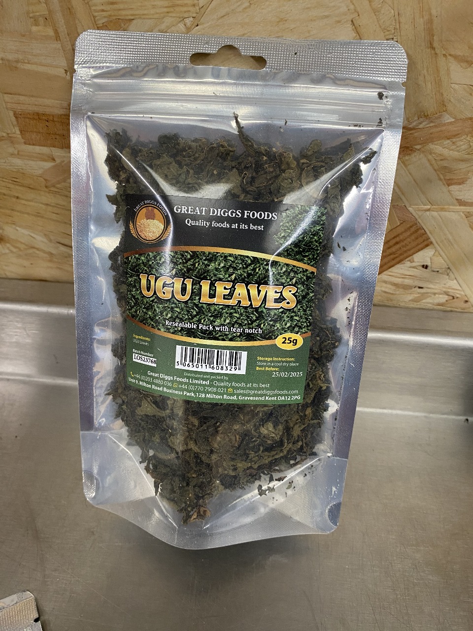 Ugu Leaves 25g